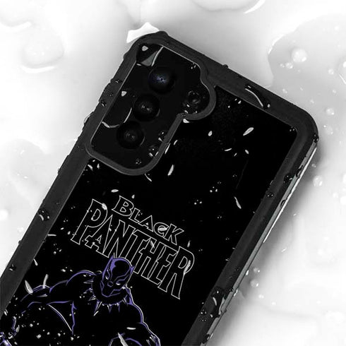 Marvel Black Panther Night Time Watch Galaxy S24 Plus Waterproof Case